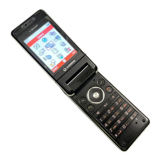 Sharp 903SH Bedienungsanleitung