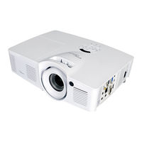 Optoma X416 Handbuch