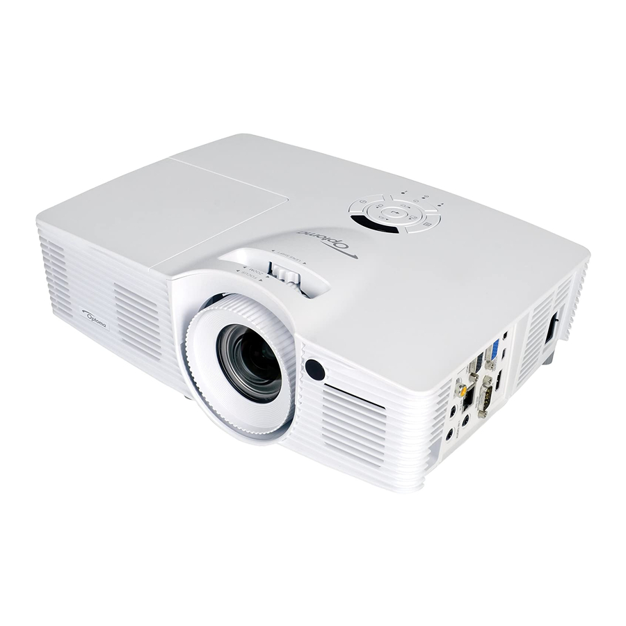 Optoma X416 Handbuch