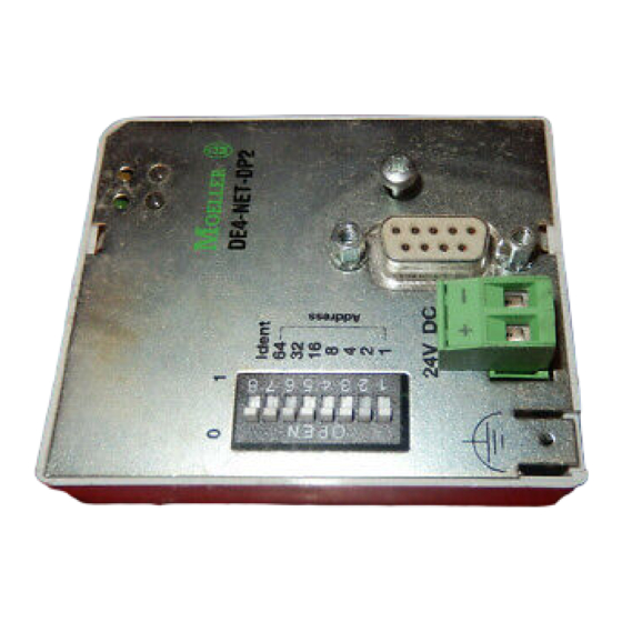 Moeller 4-NET-DP Montageanweisung