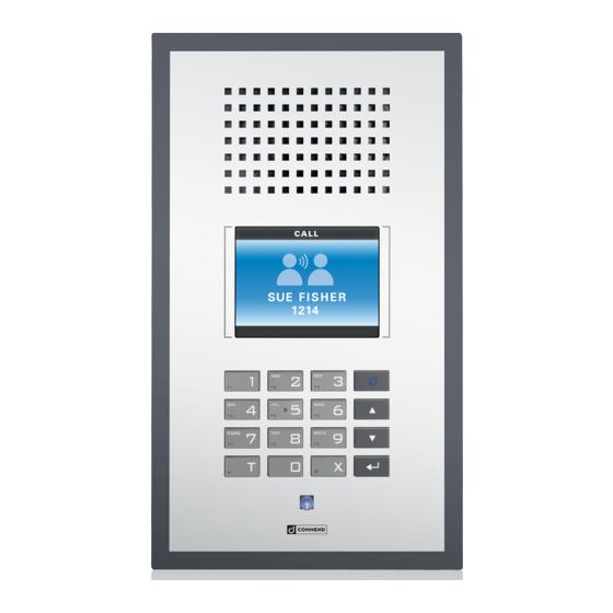 Commend WS 810F Serie Kurzanleitung