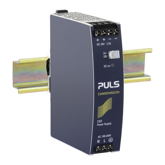 PULS Dimension CS3.241 Bedienungsanleitung