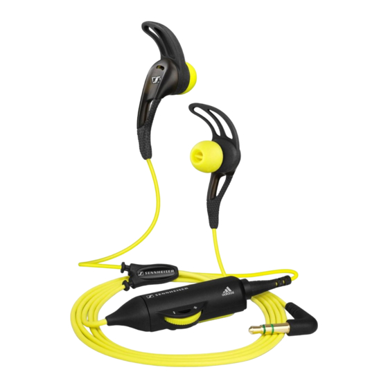 Sennheiser CX680 sports Bedienungsanleitung