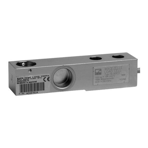 HBM HLC-Serie Montageanleitung