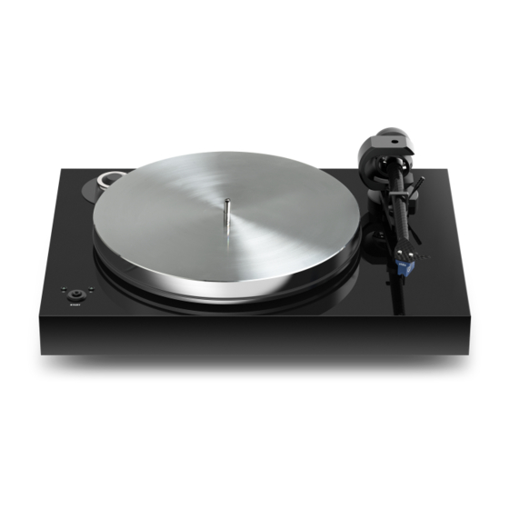 Pro-Ject Audio Systems X8 SuperPack Aufbau- Und Bedienungsanleitung