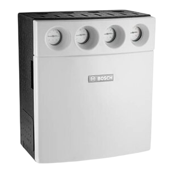 Bosch Junkers HW 2 2 Serie Installationsanleitung