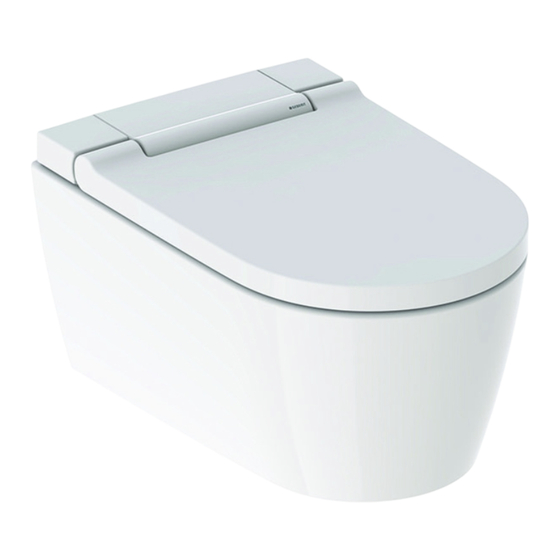 Geberit AQUACLEAN SELA Montageanleitung