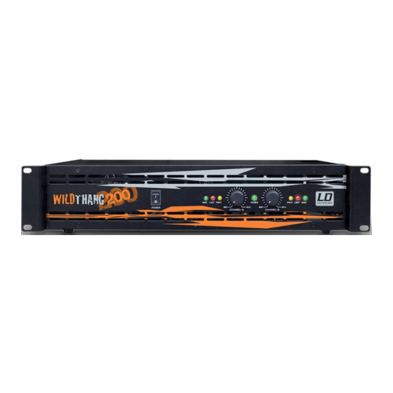 LD Systems LD WILDTHANG 200 Bedienungsanleitung