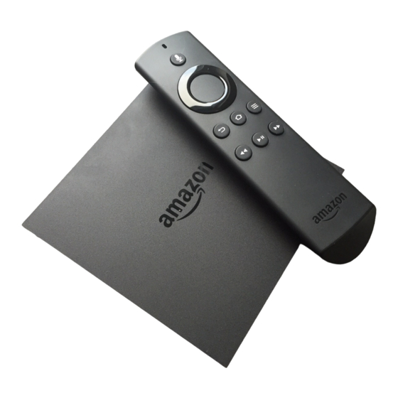 Amazon Fire TV 2. Generation Bedienungsanleitung