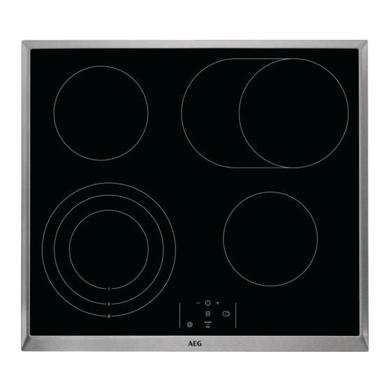 AEG HE634070XB Benutzerinformation