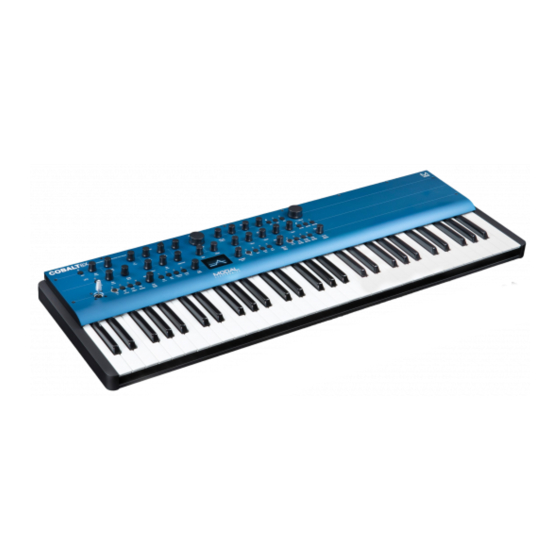 Modal Electronics COBALT8X Bedienungsanleitung