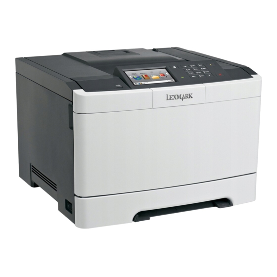 Lexmark CS510de Benutzerhandbuch