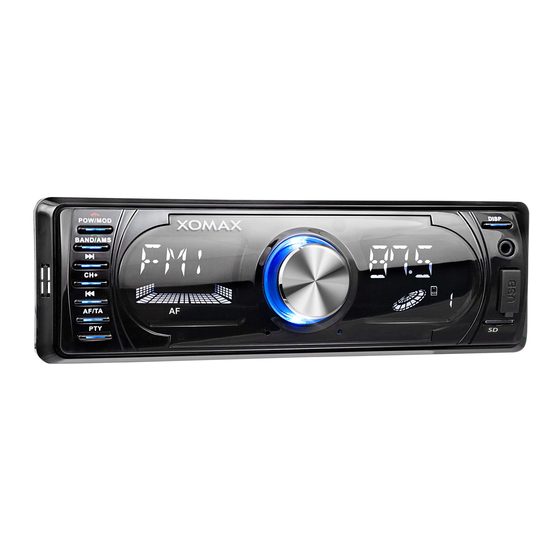 Xomax XM-RSU260BT Bedienungsanleitung