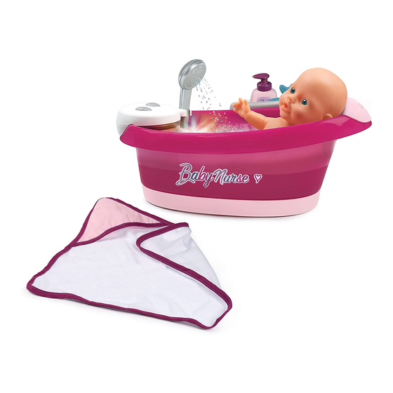 smoby BN BALNEO BATH Bedienungsanleitung