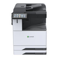 Lexmark XC9445 Benutzerhandbuch