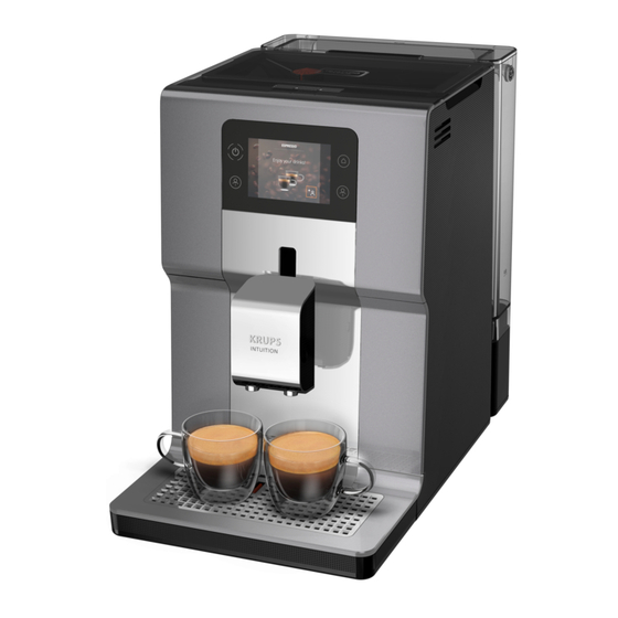Krups EA875 INTUITION PREFERENCE Bedienungsanleitung