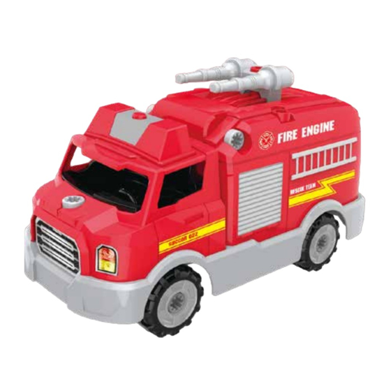 THINK GIZMOS TG807 TAKE APART FIRE ENGINE Bedienungsanleitung