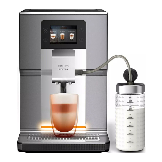 Krups EA875 INTUITION PREFERENCE+ Bedienungsanleitung