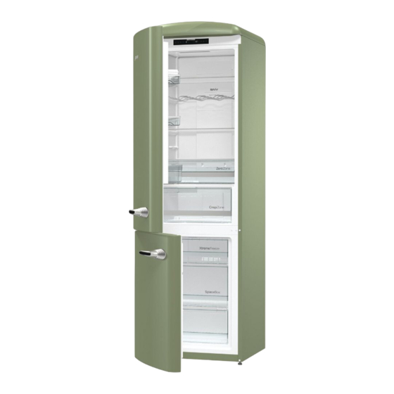 Gorenje NoFrost Plus ONRK193OL-L Ausführliche Gebrauchsanleitung