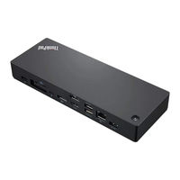 Lenovo ThinkPad Universal Thunderbolt 4 Dock Benutzerhandbuch