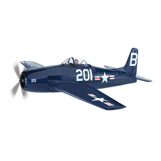 THUNDER TIGER F-8F BEARCAT Bau- / Betriebsanleitung
