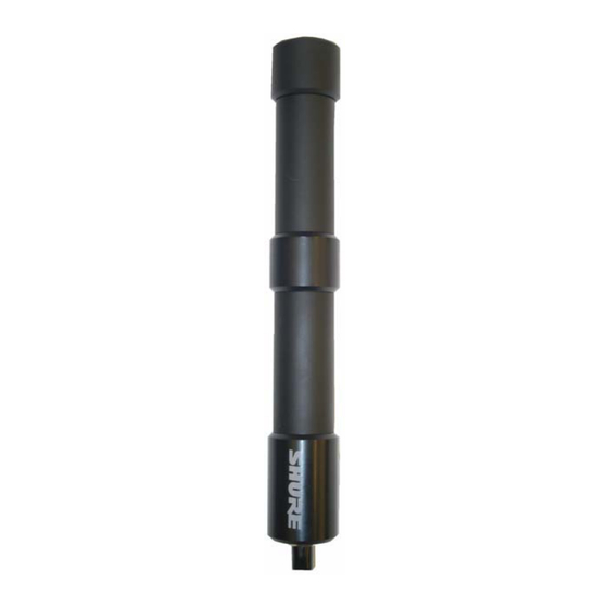 Shure UA860SWB Kurzanleitung