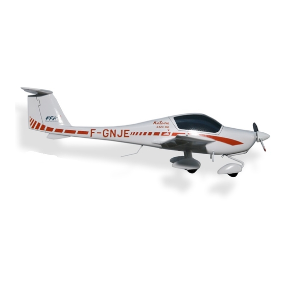 Diamond Aircraft DA 20/100 KATANA Handbuch