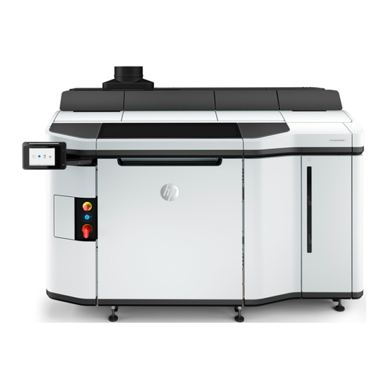 HP Jet Fusion 5200 Benutzerhandbuch
