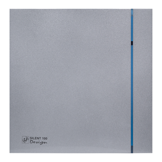 S&P Silent-200 CRZ Silver Design-3C Bedienungsanleitung