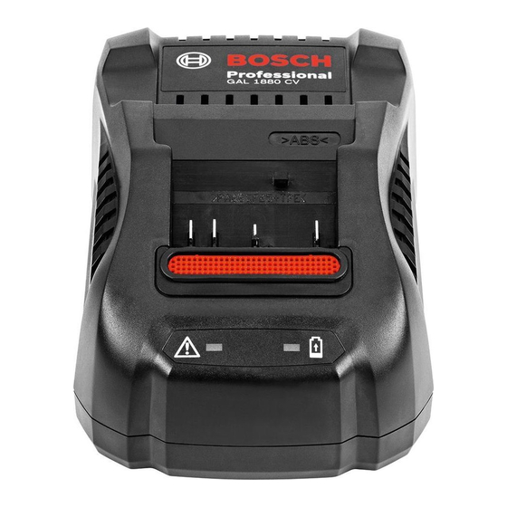 Bosch GAL 1880 CV Professional Originalbetriebsanleitung