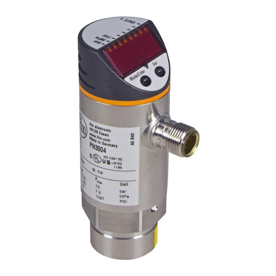 IFM Electronic efector 500 PN3 Handbücher
