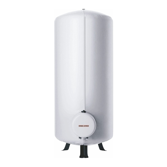 STIEBEL ELTRON HSTP 200 Bedienung Und Installation