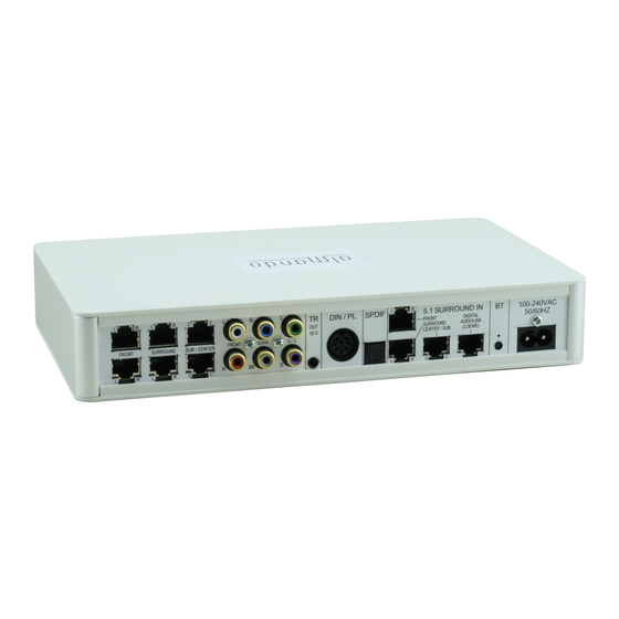 Almando Multiplay Surround Installations- Und Bedienungsanleitungen