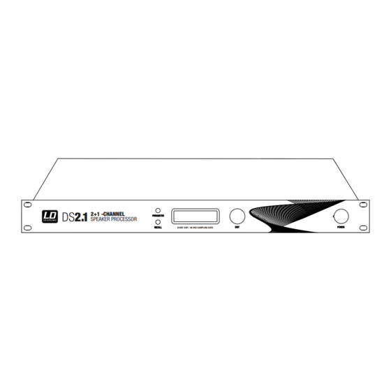 LD Systems DS2.1 Bedienungsanleitung