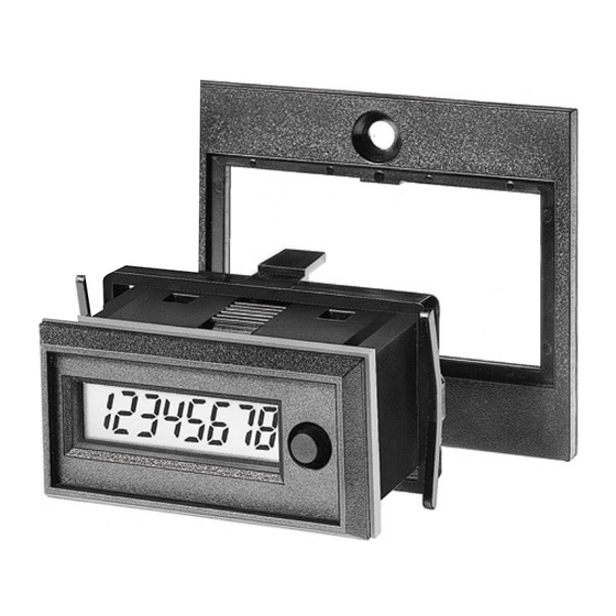 Trumeter 7110DIN Handbuch