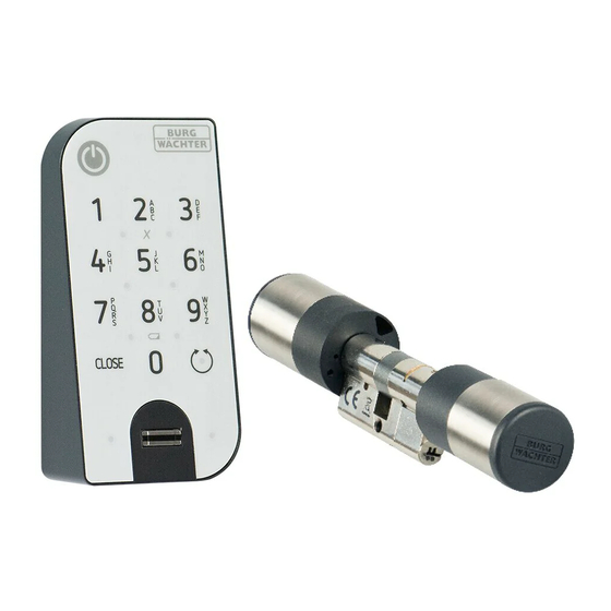 BURG WÄCHTER secuENTRY easy ENTRY 7602 FP Hauptanleitung