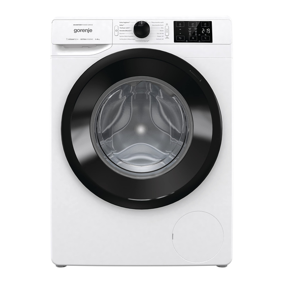 Gorenje WNEI86APS Gebrauchsanleitung