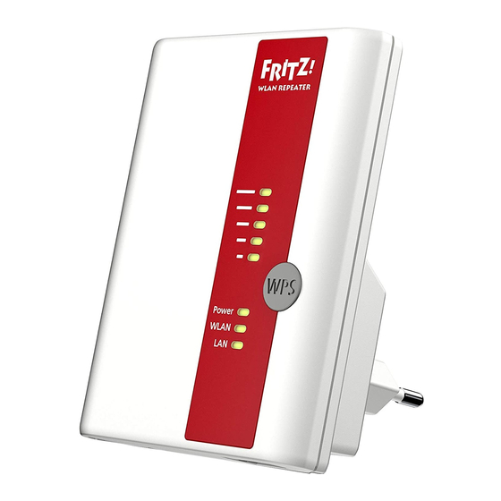 AVM Fritz!WLAN 450E Handbuch