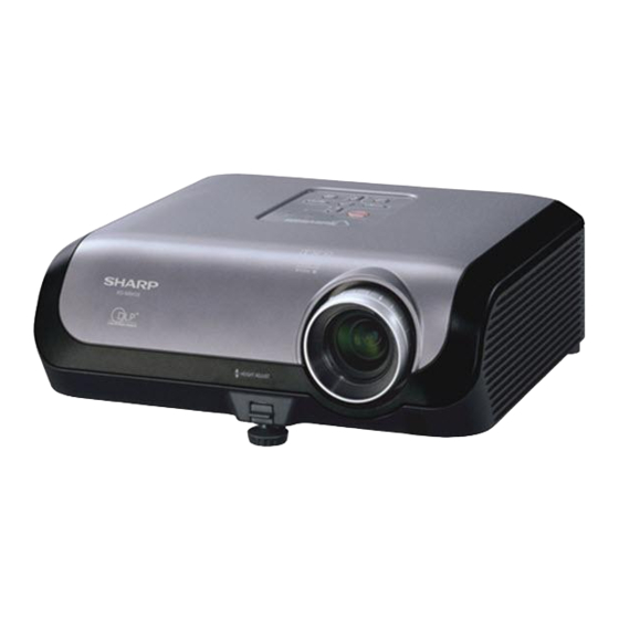 Sharp XG-MB65X-L Bedienungsanleitung