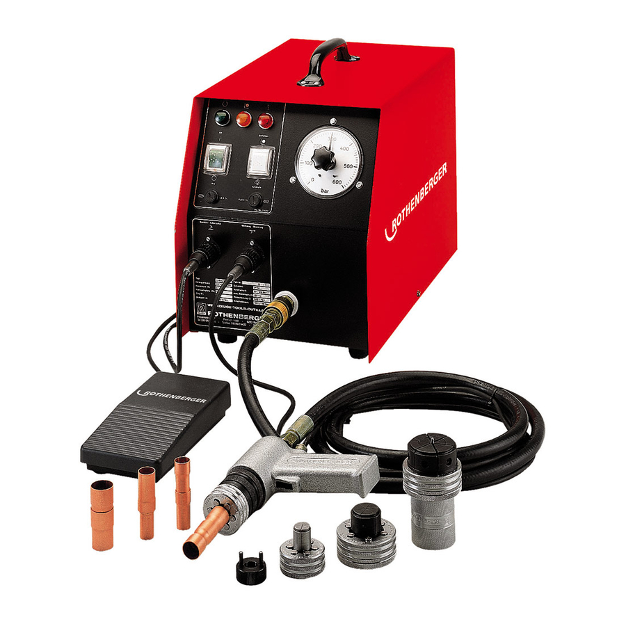 Rothenberger H600 Bedienungsanleitung