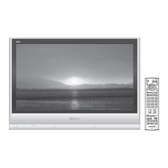 Panasonic TH-42PX63E Bedienungsanleitung