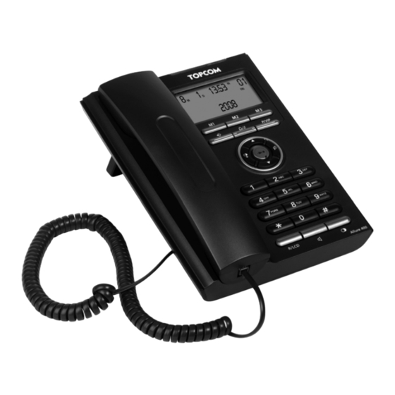 Topcom Allure 400 Bedienungsanleitung