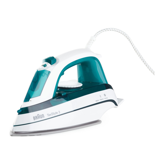 Braun TexStyle 3 TS 355 A Bedienungsanleitung