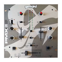 Gemini PMX-120 Bedienungsanleitung
