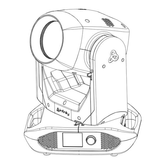 Infinity B401 Beam Handbuch
