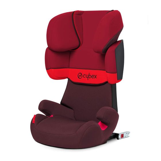 CYBEX solution x Kurzanleitung