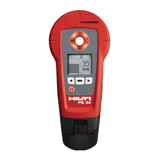 Hilti PS 35 Bedienungsanleitung