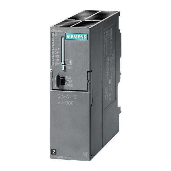 Siemens simatic S7-300 Handbuch