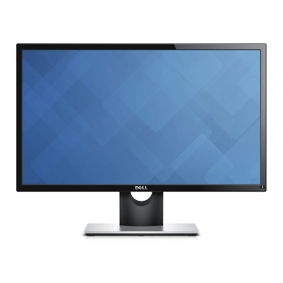 Dell SE2416H Bedienungsanleitung