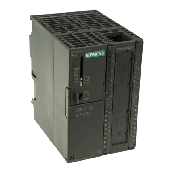 Siemens SIMATIC S7-300 Nachschlagewerk